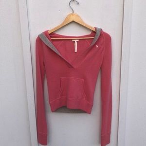 100% cashmere Abercrombie & Fitch sweater w/ hood
